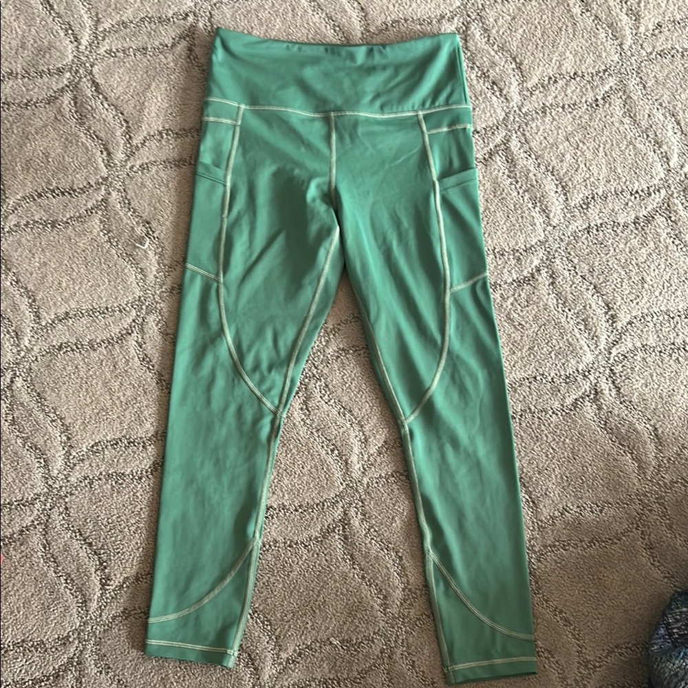 ZYIA Green Athletic Leggings